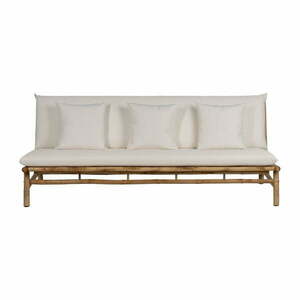 Biała sofa 200 cm Bamboo – Ixia obraz