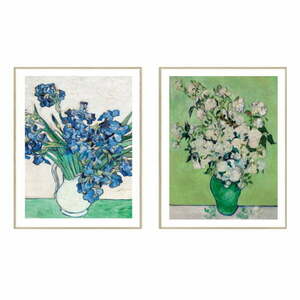 Obrazy zestaw 2 szt. 30x40 cm Flowers in a Vase – knor obraz