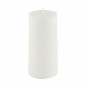 Biała świeczka Ego Dekor Cylinder Pure, 50 h obraz