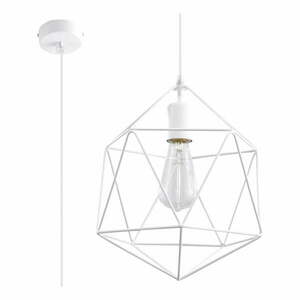 Biała lampa wisząca Nice Lamps Donato obraz