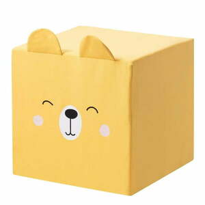 Żółty puf dla dzieci Rainbow Bear – Yellow Tipi obraz