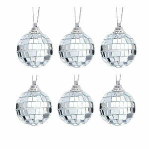 Plastikowe bombki zestaw 6 szt. ø 4 cm Mirror Ball Mini – Sass & Belle obraz