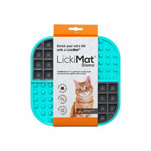 Mata do lizania Slomo Turquoise – LickiMat obraz