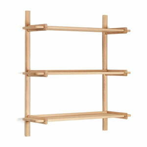 Modułowy system półek z litego drewna dębowego 90x98 cm Sitra – Kave Home obraz