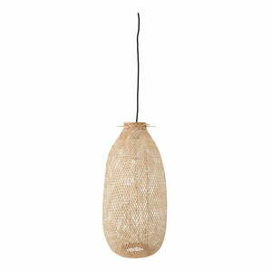 Lampa wisząca z bambusowym kloszem ø 25 cm Evert – Bloomingville obraz