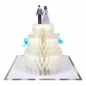 Kartka Wedding Cake – Meri Meri obraz