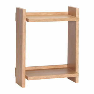 Wielopoziomowa półka w dekorze dębu 34 cm Forma – Hübsch obraz