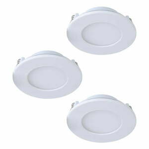 Inteligentne lampy wpuszczane w sufit zestaw 3 szt. LED 3 W FUEVA-Z – EGLO obraz