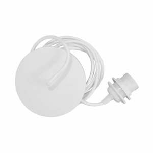 Biały kabel wiszący do lamp UMAGE Rosette, dł. 210 cm obraz