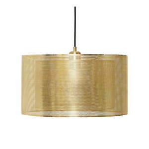Lampa wisząca w kolorze złota Hübsch Karimo obraz