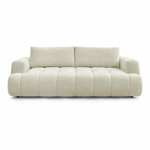 Beżowa rozkładana/ze schowkiem sofa 251 cm Fuji – Bobochic Paris obraz