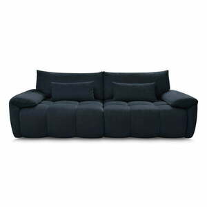 Ciemnoniebieska sofa z tkaniny szenilowej 264 cm Ivane – Bobochic Paris obraz