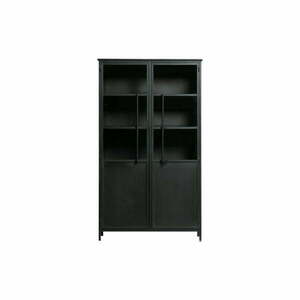 Czarna metalowa komoda BePureHome Exhibit obraz