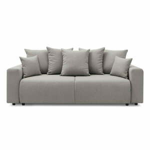 Jasnoszara sofa rozkładana Envy – Bobochic Paris obraz
