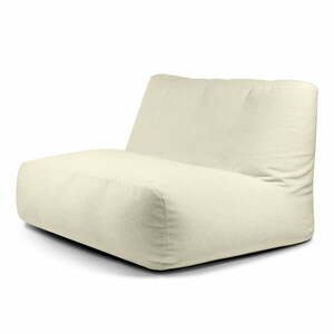 Kremowy worek do siedzenia z materiału bouclé Sofa Tube – SLOWDOWN obraz