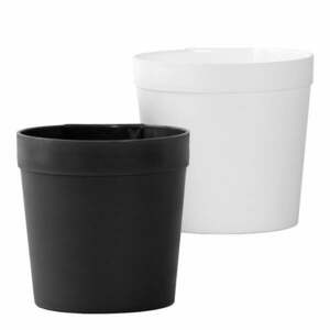 Plastikowe wiszące i ścienne doniczki zestaw 2 szt. ø 13 cm – Esschert Design obraz