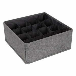 Szary organizer do szuflady z 16 przegródkami Bigso Box of Sweden Drawer obraz