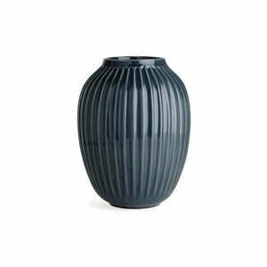 Antracytowy kamionkowy wazon Kähler Design Hammershoi, wys. 25 cm obraz