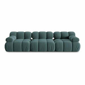 Morska aksamitna sofa 282 cm Bellis – Micadoni Home obraz