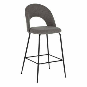 Szare hokery zestaw 4 szt. (wysokość siedziska 63 cm) Mahalia – Kave Home obraz