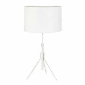 Biała lampa stołowa Markslöjd Sling obraz