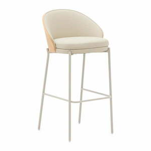 Beżowo-naturalny hoker (wysokość siedziska 77 cm) Eamy – Kave Home obraz