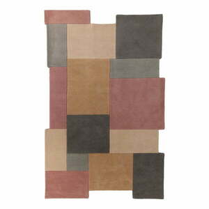 Wełniany dywan Flair Rugs Collage Earthy, 120x180 cm obraz