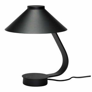 Czarna lampa stołowa LED ze ściemniaczem (wysokość 31 cm) Muri – Hübsch obraz