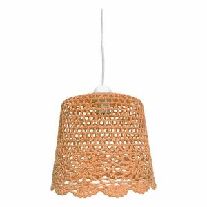 Pomarańczowa lampa wisząca Nonna – Candellux Lighting obraz