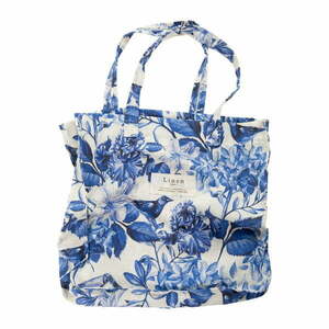 Torba tekstylna Really Nice Things Blue Flowers, szer. 44 cm obraz