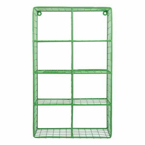 Zielona wielopoziomowa stalowa półka 30 cm Reja – PT LIVING obraz