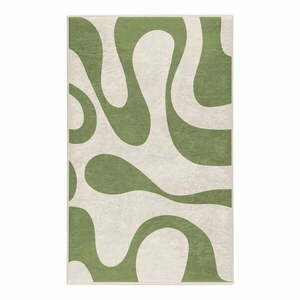 Zielony dywan odpowiedni do prania 60x100 cm Matcha Latte – Mila Home obraz