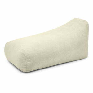 Kremowy worek do siedzenia z materiału bouclé Snug Long 140 – SLOWDOWN obraz
