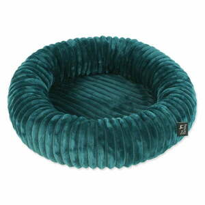 Ciemnozielone legowisko dla psów ø 40 cm Dog Fantasy Stripe – Plaček Pet Products obraz