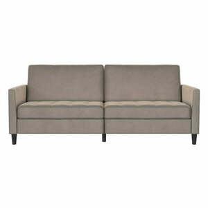 Beżowa aksamitna sofa 207 cm Presley – Støraa obraz