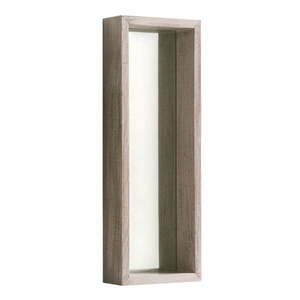Lustro ścienne z drewna paulowni Geese Pure, 62x22 cm obraz