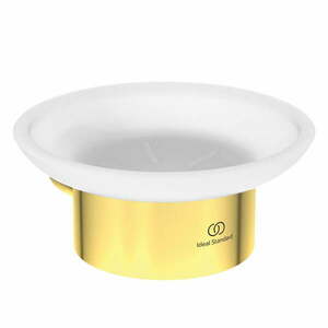 Ścienna metalowa mydelniczka w kolorze złota Conca – Ideal Standard obraz