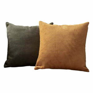 Sztruksowe poszewki na poduszki zestaw 2 szt. 43x43 cm – Mioli Decor obraz