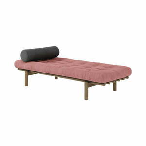 Różowe łóżko Next – Karup Design obraz