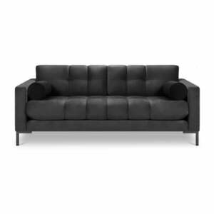 Szara aksamitna sofa Cosmopolitan Design Bali obraz