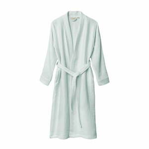Miętowy szlafrok muślinowy w rozmiarze L/XL Kimono – Foutastic obraz