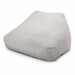 Jasnoszary sztruksowy worek do siedzenia Sofa Snug – SLOWDOWN obraz