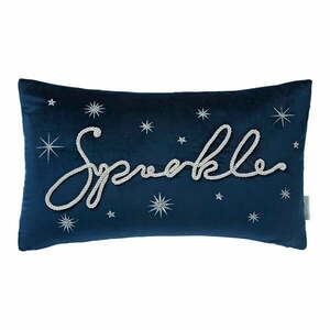 Aksamitna poduszka dekoracyjna ze świątecznym motywem 30x50 cm Sparkle – Catherine Lansfield obraz