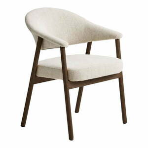 Kremowe krzesła z litego drewna dębowego z podłokietnikami zestaw 2 szt. Elk – Unique Furniture obraz