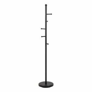 Czarny metalowy wieszak Aspen – Actona obraz