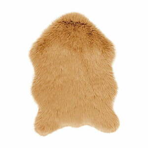 Brązowa sztuczna skóra Tiseco Home Studio Sheepskin, 60x90 cm obraz