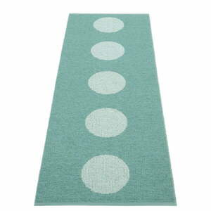 Turkusowy chodnik odpowiedni na zewnątrz 70x200 cm Vera Pop Jade – Pappelina obraz