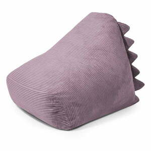 Fioletowy sztruksowy dziecięcy worek do siedzenia Snug 80 Dragon – SLOWDOWN obraz