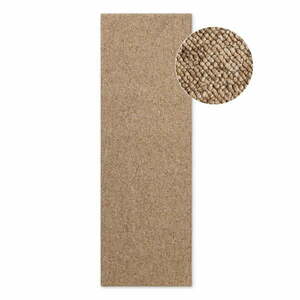 Jasnobrązowy chodnik odpowiedni do prania 80x240 cm Rocco Caramel – Elle Decoration obraz