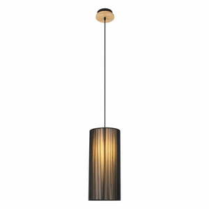 Lampa wisząca z tekstylnym kloszem ø 18 cm Kioto – Candellux Lighting obraz